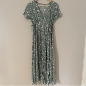 SHIEN | Floral midi dress